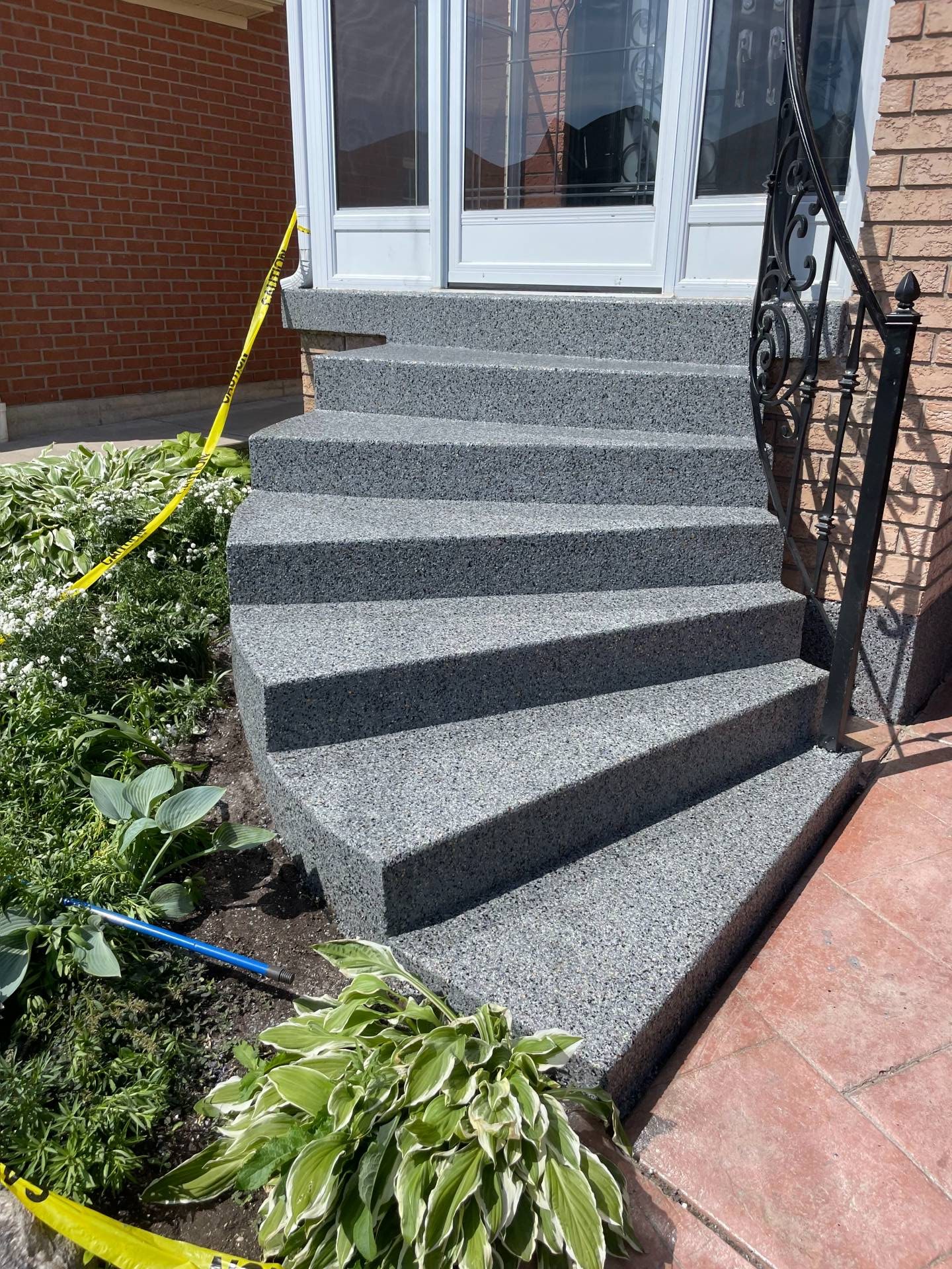 concrete stairs